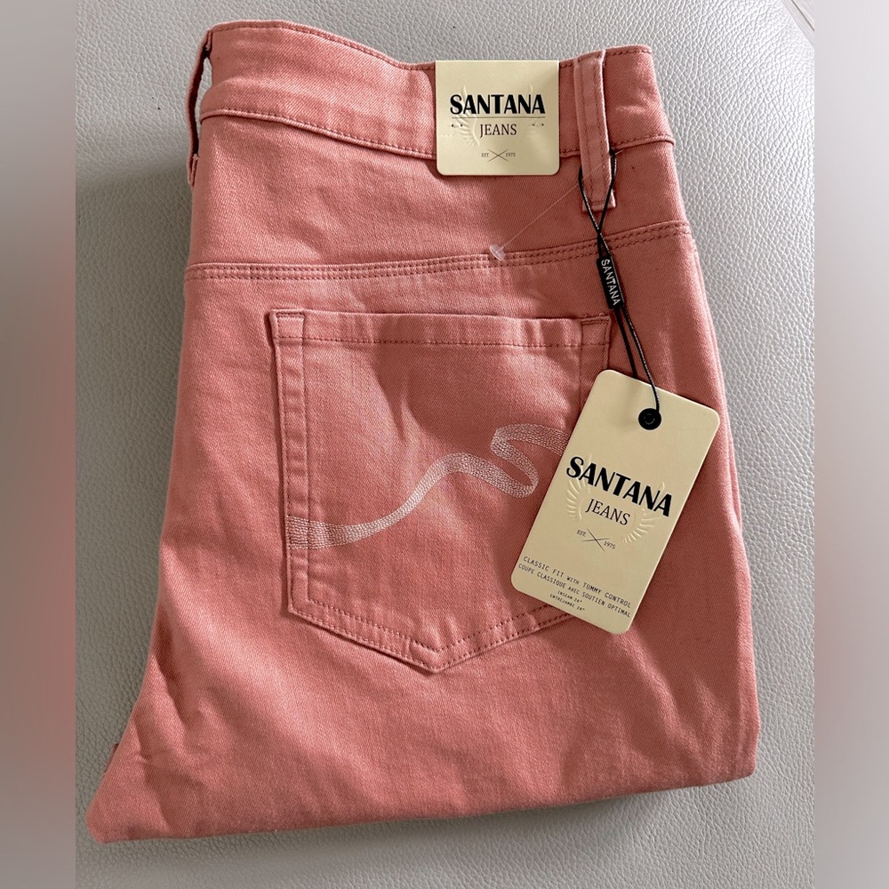 Santana cropped stretch jeans